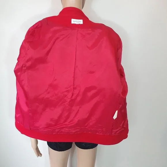 NWOT jacket coat wool + cashmere Sze 16 red Ignazia Australia Made NEW winter - Picture 7 of 9